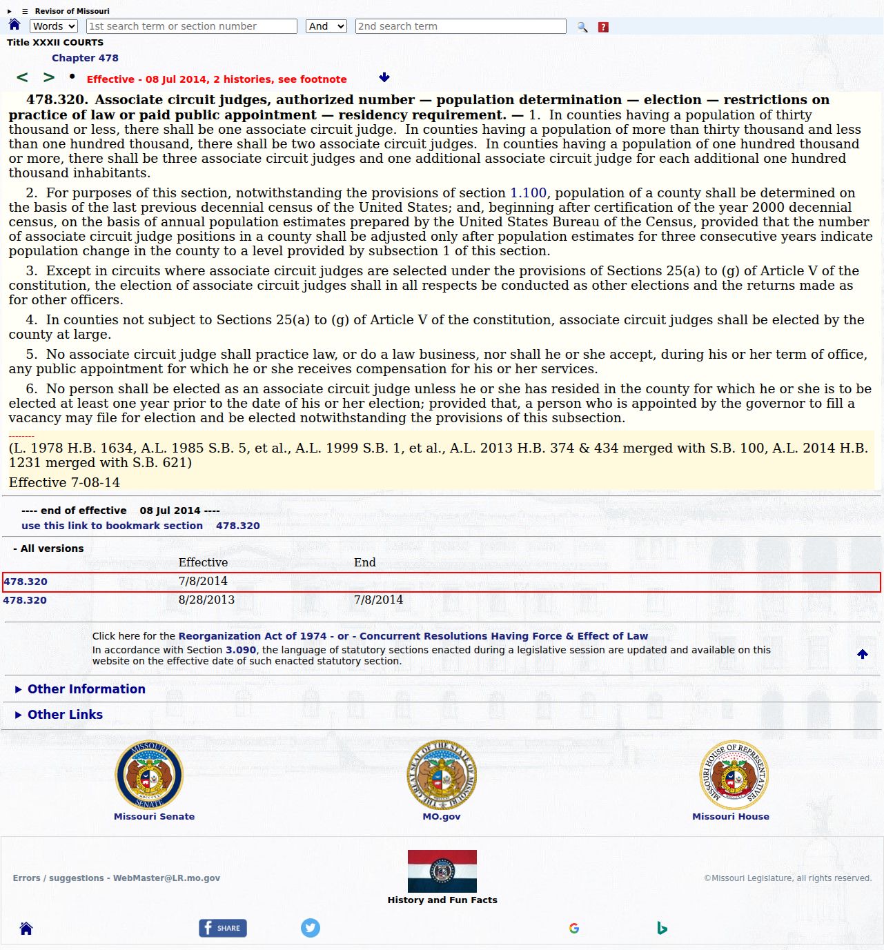 Wayne County criminal docket source image for RSMo section 478.320
